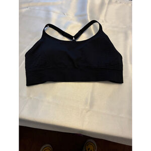 Marika Black Athletic Bra Size Large